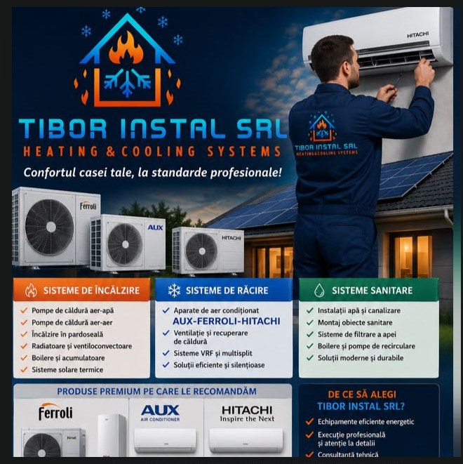 Tibor Instal SRL - sisteme heating cooling